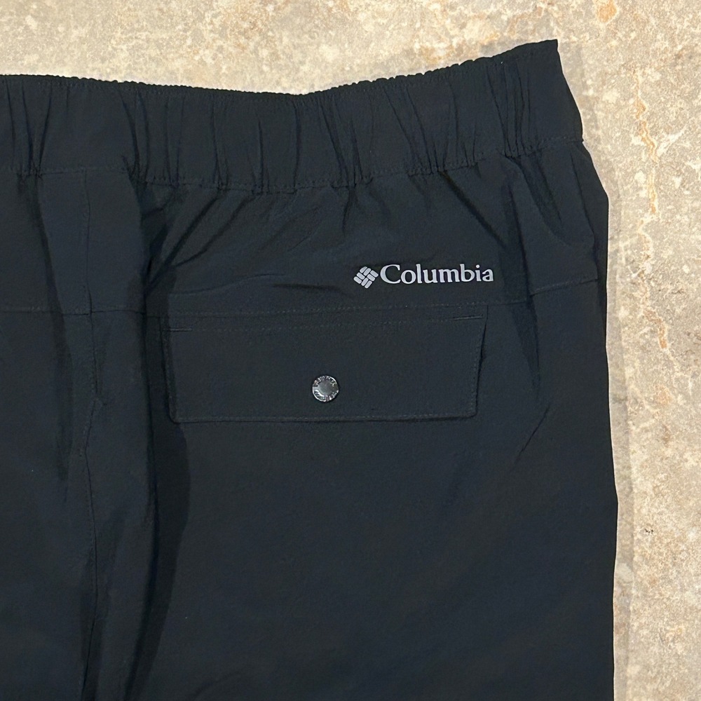 Columbia Timberlake Camp Woven Jogger Mens L Pants Black Omni Shade Outdoor Hike